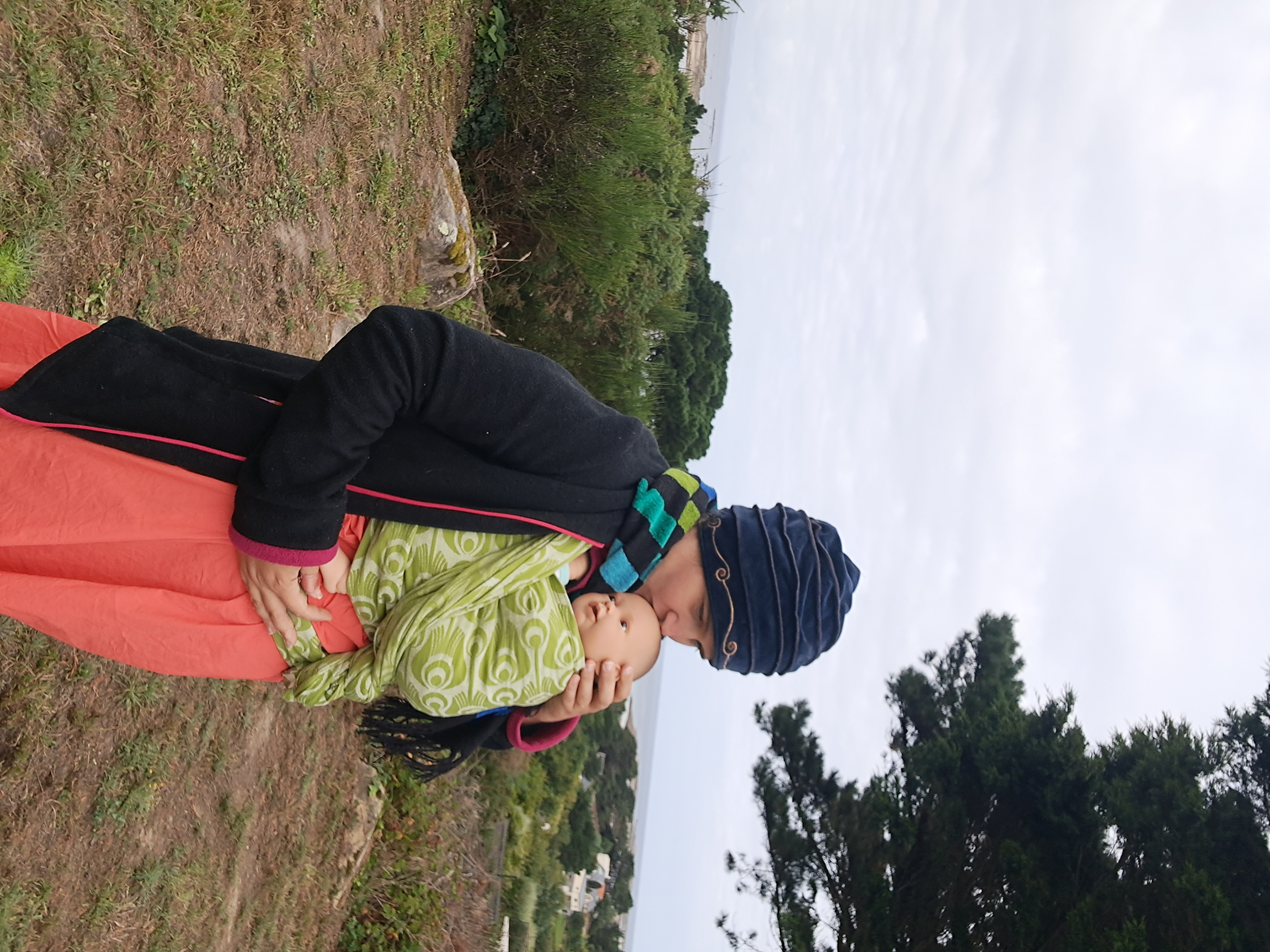 bébé pas asser couvert en portage